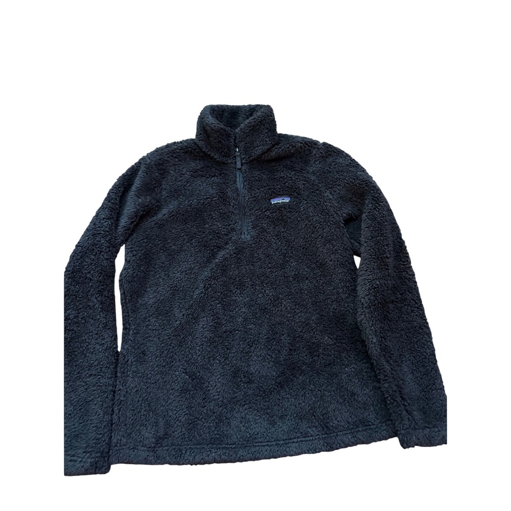 Patagonia Los Gatos 1/4 Zip Fleece Pullover Jacket Forge Grey Womens Large L